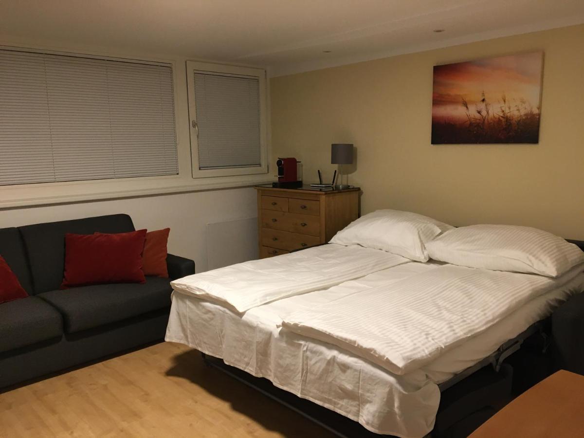 Cosy Flat In The Quiet Area With Own Garden, Free Parking And Direct Public Transport Link To The Centre Lägenhet Wien Exteriör bild